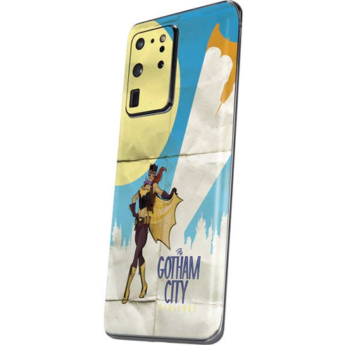 DC Comics Bombshells Batgirl- Fly Gotham City Airlines Galaxy S20 Ultra 5G Skin